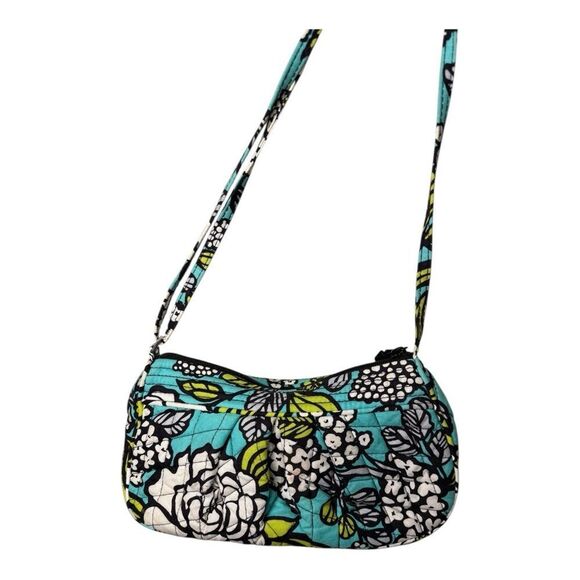 Vera Bradley Island Blooms Floral handbag purse shoulder bag retired - Picture 4 of 6